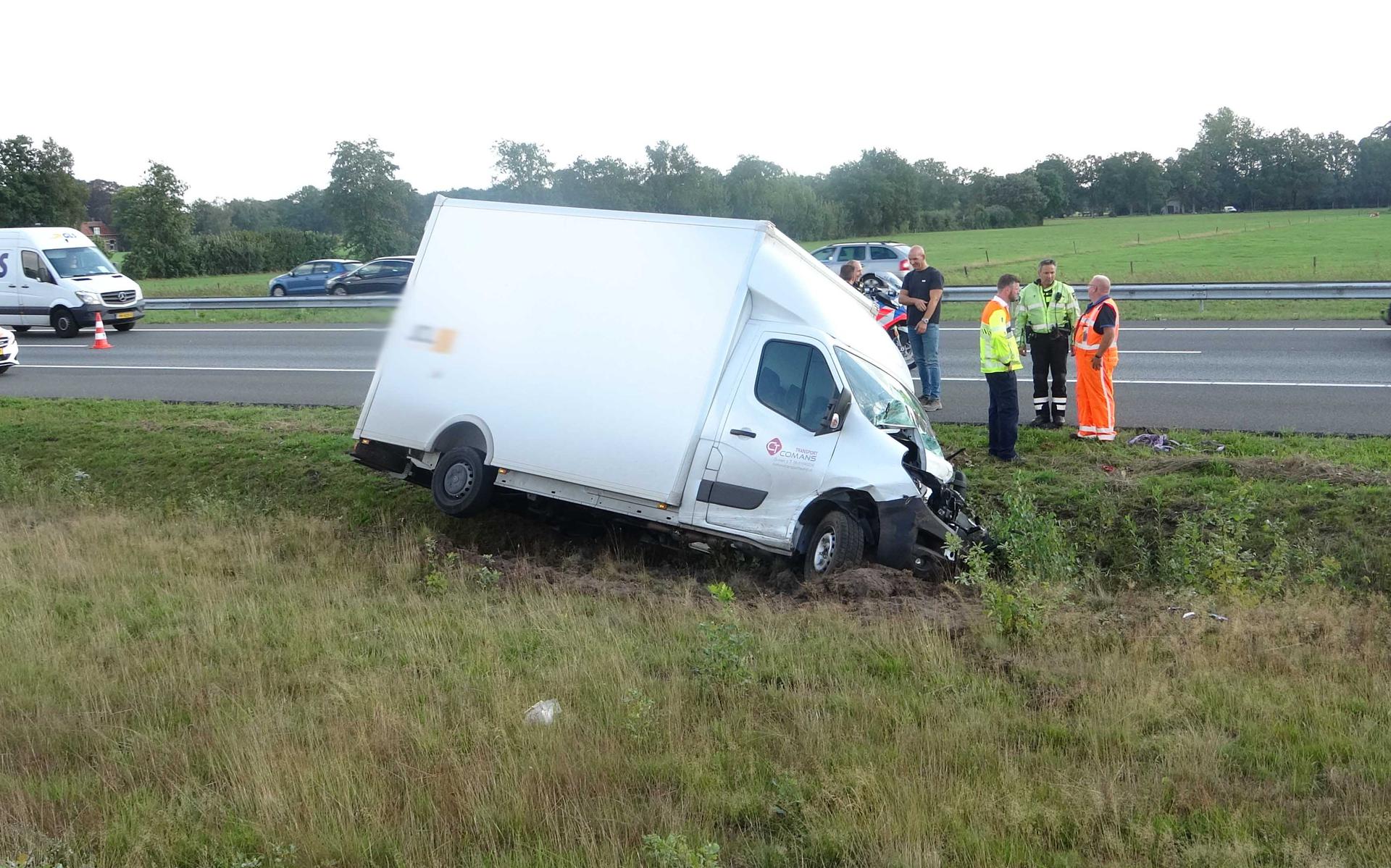 Flinke File Op A28 Bij Rogat Na Botsing - Dagblad Van Het Noorden